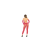 Bodystocking résille rouge et mitaines assorties – René Rofé